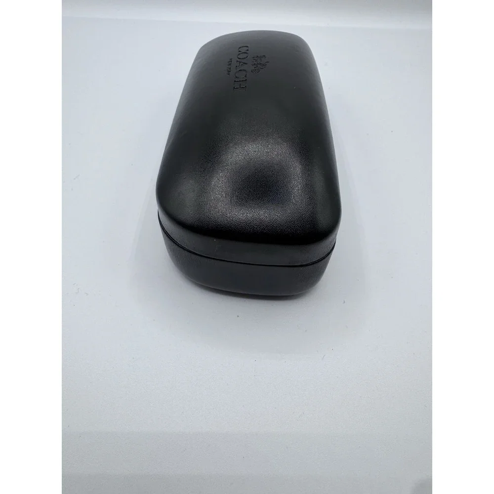 COACH BLACK CASE AUTHENTIC EYEWEAR EYEGLASSES GLASSES CASE ONLY